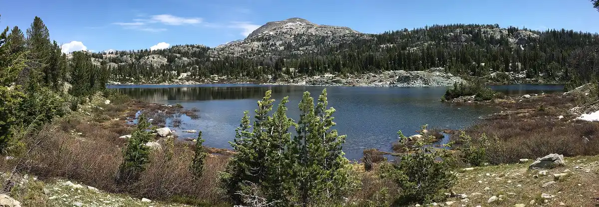 Pole Creek toward Titcomb Basin