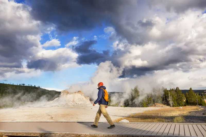 Geothermal boardwalk