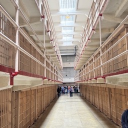 Alcatraz cellhouse interior