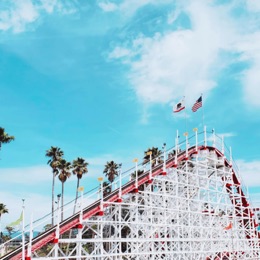 Santa Cruz Beach Boardwalk coaster