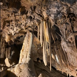 Inside Lake Shasta Caverns